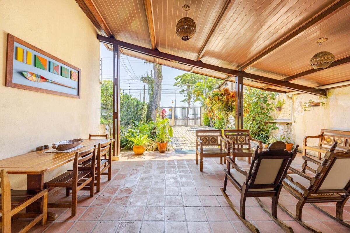 Ubatuba Casa Frente Mar Villa ภายนอก รูปภาพ